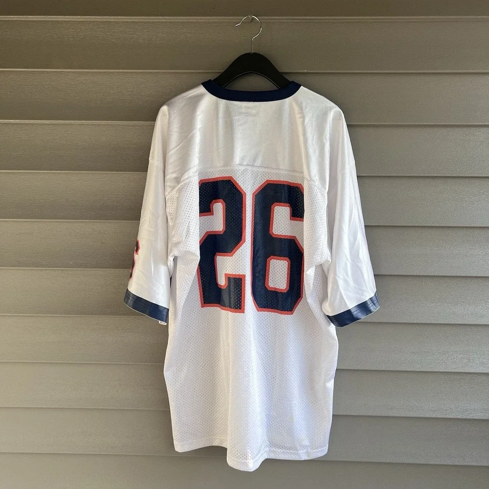 Vintage Nike Team Illinois Fighting Illini #26 Football Jersey White XL NCAA